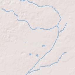 DeKalb County Terrain Map