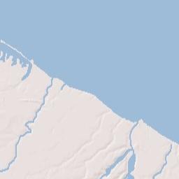 Rye beach Ohio Terrain Map