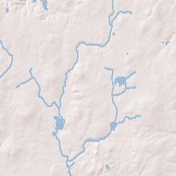 Auburn Corners Ohio Terrain Map