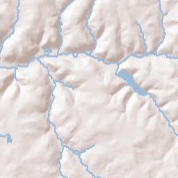 Elk County Terrain Map