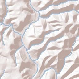 Cameron County Terrain Map