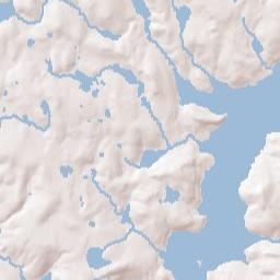 Wallenpaupack Lake Estates Terrain Map