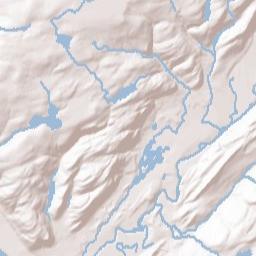 Huguenot New York Terrain Map