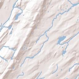 Shin Hollow New York Terrain Map