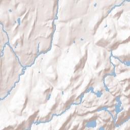 West Cornwall New York Terrain Map
