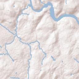 Rocky Glen Connecticut Terrain Map