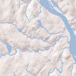 Deep River Connecticut Terrain Map