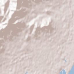 Barcelona, ​​Spain Terrain Map