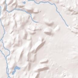 Weed California Terrain Map