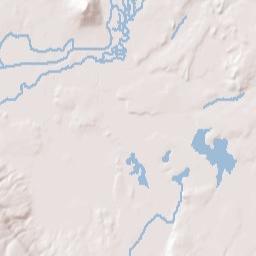 California Pines California Terrain Map