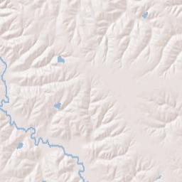Pleasantville Terrain Map
