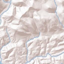Lycoming County Terrain Map