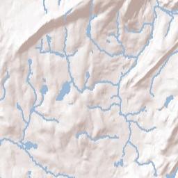 Mountain House New York Terrain Map