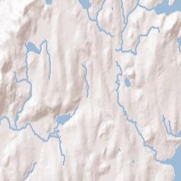 West Mahopac New York Terrain Map