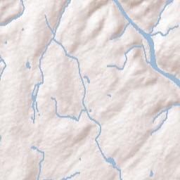White Hills Connecticut Terrain Map