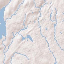 North Branford Connecticut Terrain Map