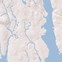 Groton Connecticut Terrain Map