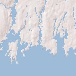 Stonington Connecticut Terrain Map