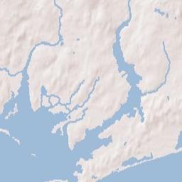 Wequetequock Connecticut Terrain Map