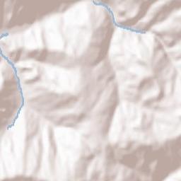 Roseto Valfortore Terrain Map