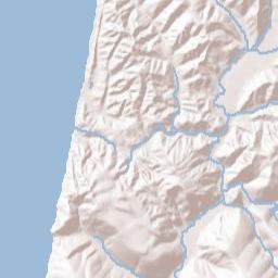 Berry Glenn California Terrain Map