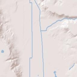 Bormister California Terrain Map