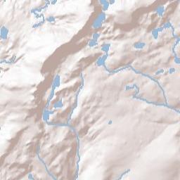 Medicine Bow National Forest Wyoming 130 Terrain Map