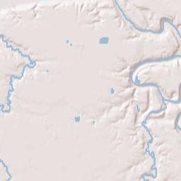 Oglesby Terrain Map