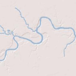 The Bend Ohio Terrain Map