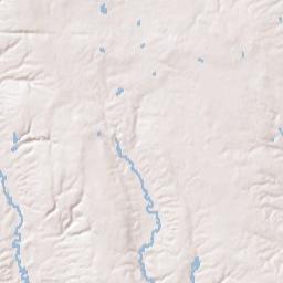 West Center Ohio Terrain Map