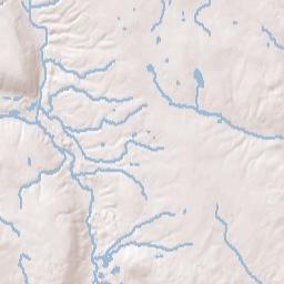 Mercer County Terrain Map