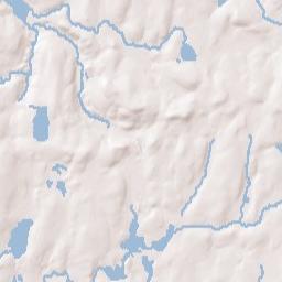 Big Bass Lake Terrain Map