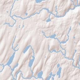 Birchwood Lakes Terrain Map