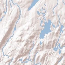 Walton Park New York Terrain Map