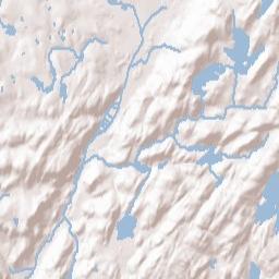 Newburgh Junction New York Terrain Map
