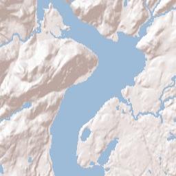 Verplanck New York Terrain Map