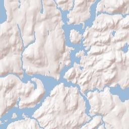 Whitehall Corners New York Terrain Map