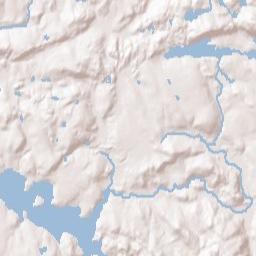 Twin Lakes Village New York Terrain Map