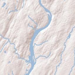 Sunnyside Connecticut Terrain Map