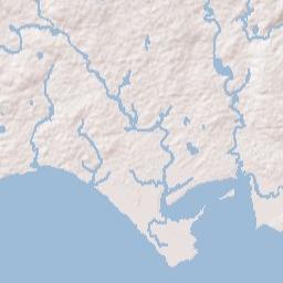 Seaview Beach Connecticut Terrain Map