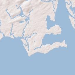 Saybrook Point Connecticut Terrain Map