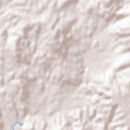 Água Longa Terrain Map
