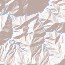 Sawyers Bar California Terrain Map