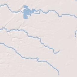 West Hartland Ohio Terrain Map