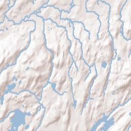 New Milford New York Terrain Map