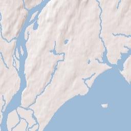 Wildermere Beach Connecticut Terrain Map