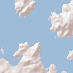 Palau Terrain Map