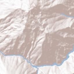 Weitchpec California Terrain Map