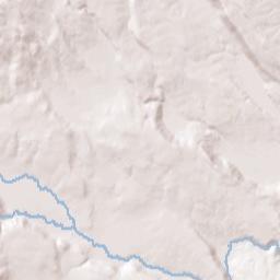 Pondosa California Terrain Map