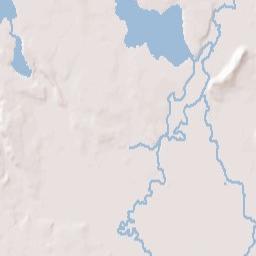 Lookout California Terrain Map